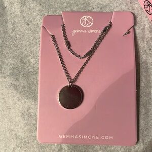 ❤️‍🔥BOGO free (equal or lesser value). NWT-Gemma Simone necklace